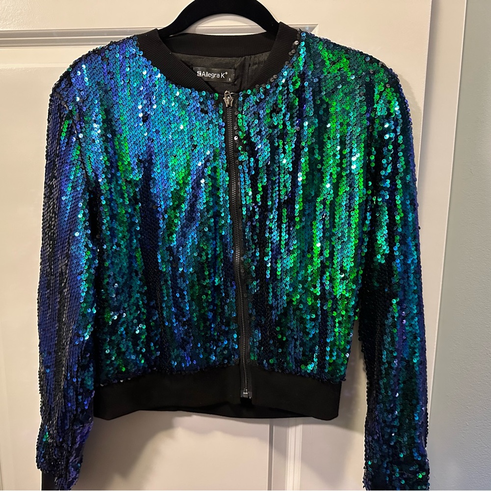 Sequin jacket